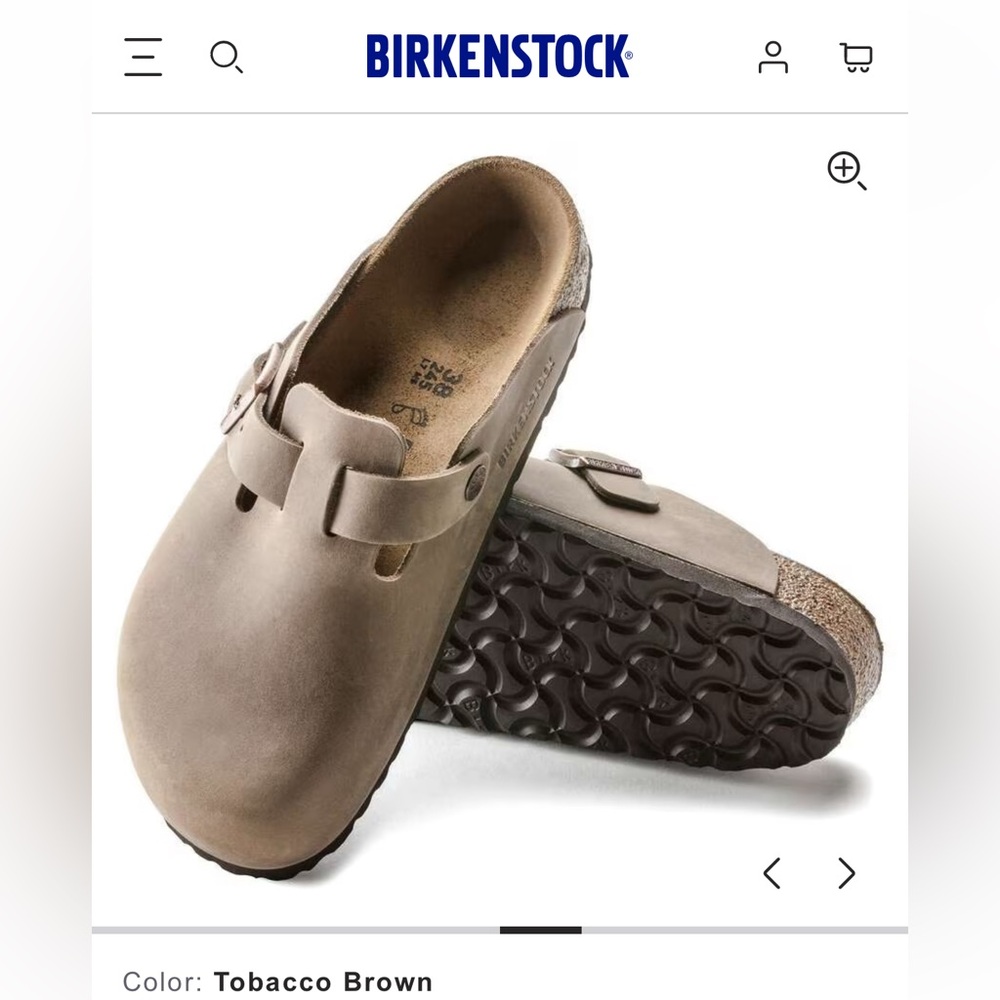 Birkenstock Boston Oiled Leather Clog